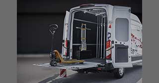 Transporter Ladebordwand 3,5t Ansicht